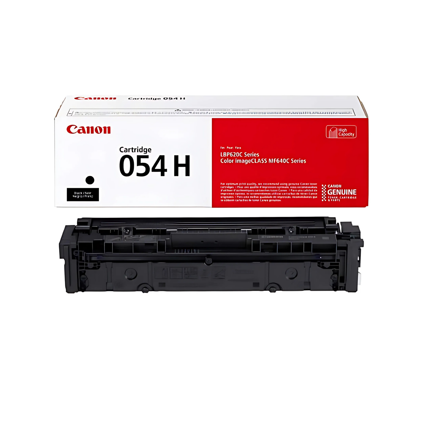 Canon 054H Black Toner Cartridge, High Capacity