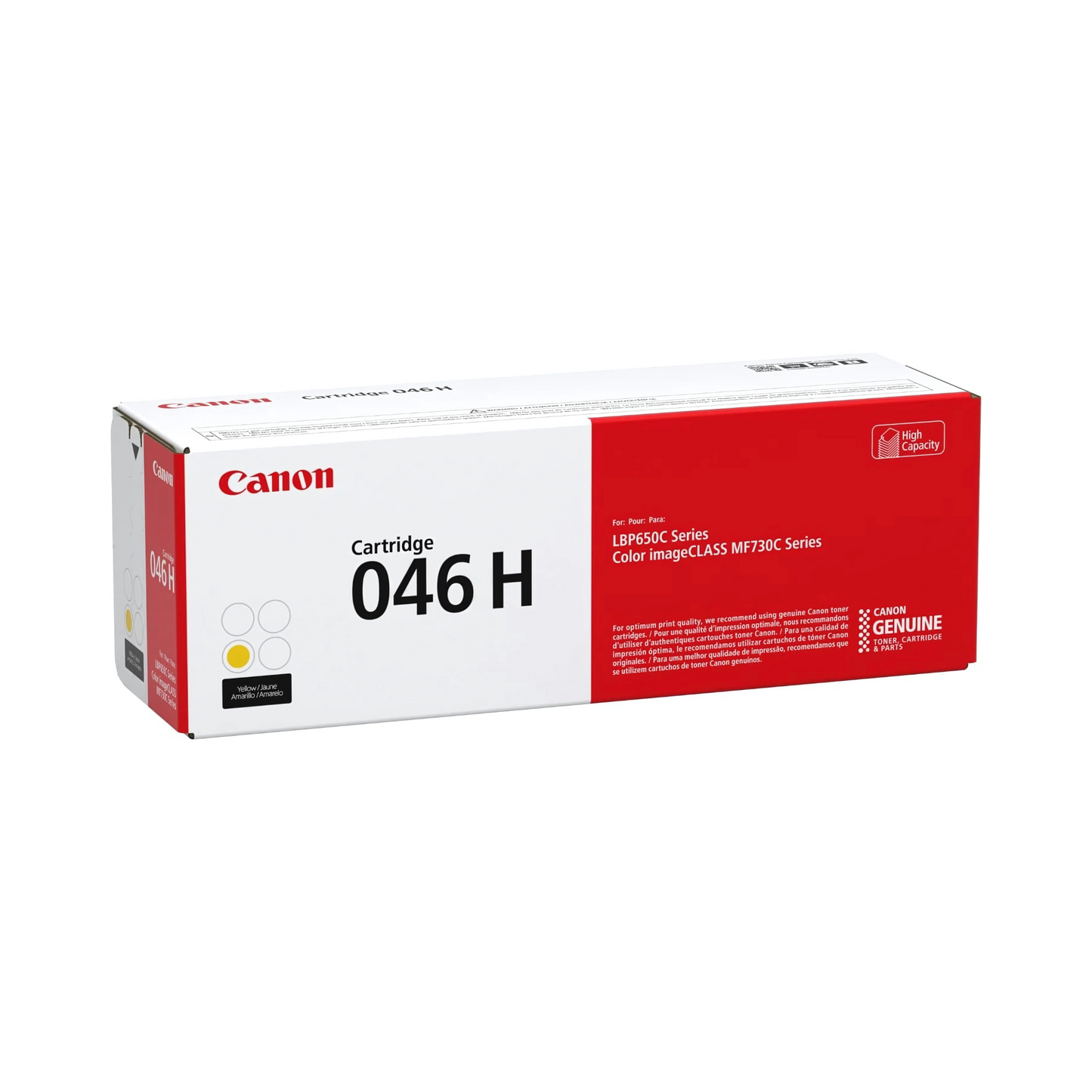 Canon 46H Toner Cartridge 4-Bundle (Black, Magenta, Cyan, Yellow), High Capacity