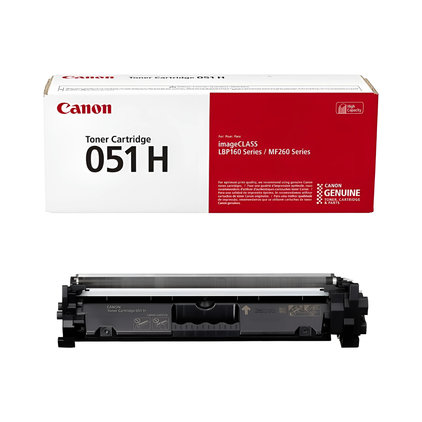 Canon 051H Black Toner Cartridge, High Capacity