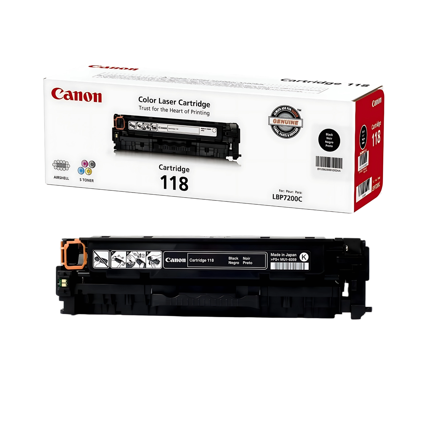 Canon 118 Black Toner Cartridge