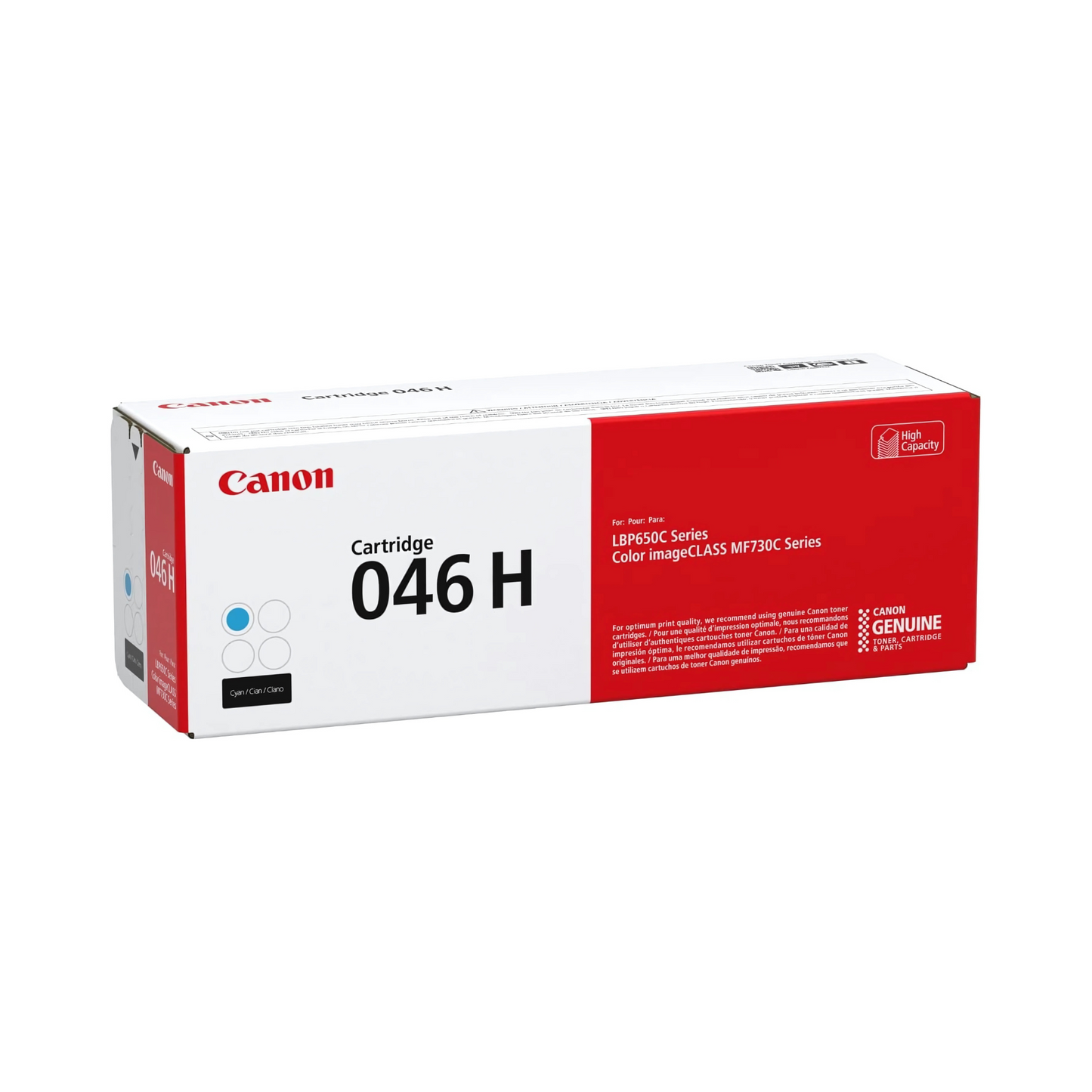 Canon 046H Toner Cartridge 3-Bundle (Magenta, Cyan, Yellow), High Capacity