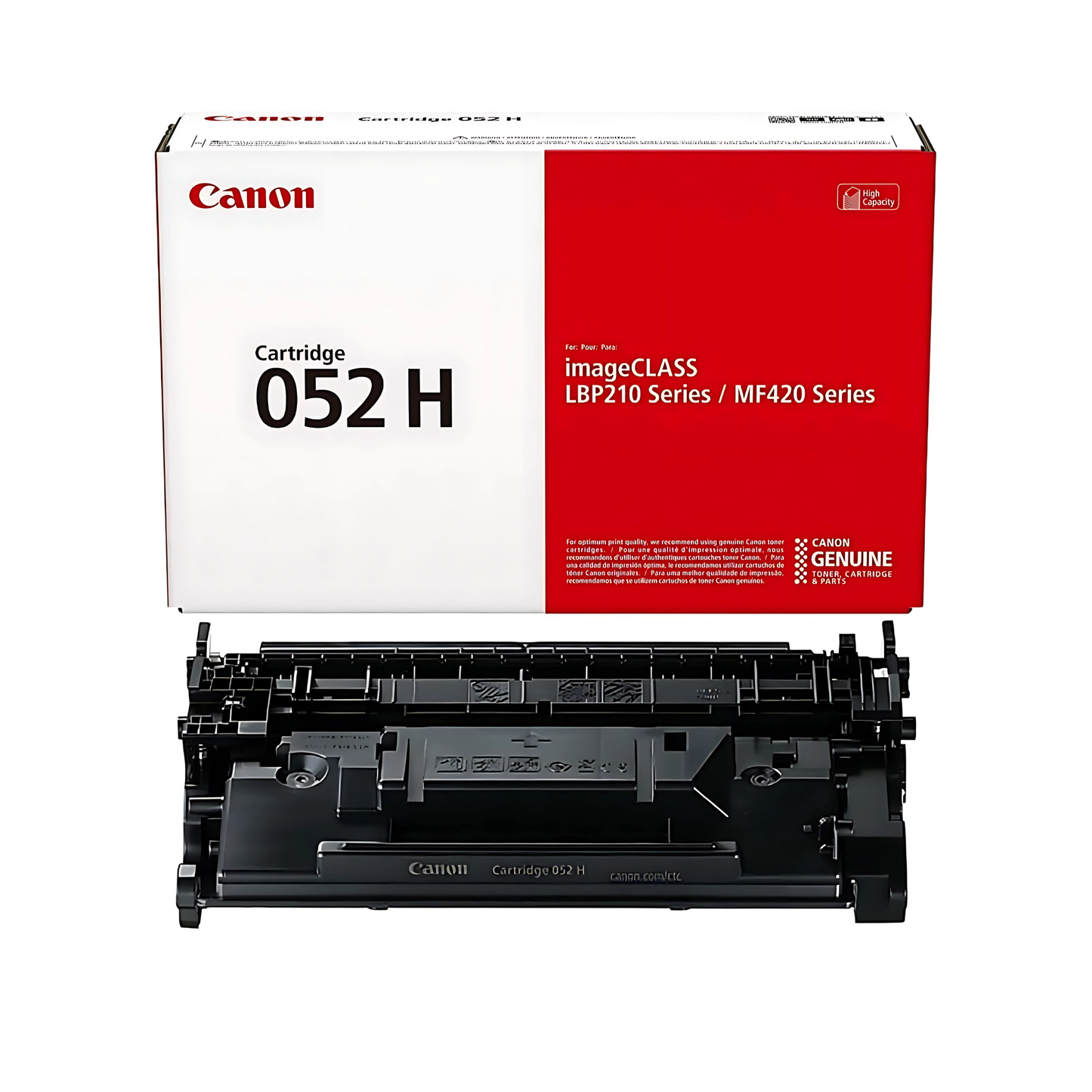 Canon 052H Black Toner Cartridge, High Capacity
